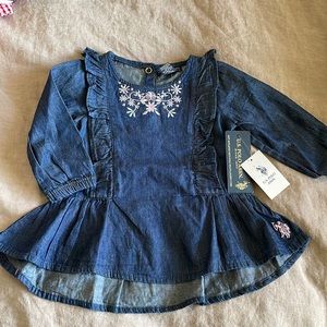NWT denim dress